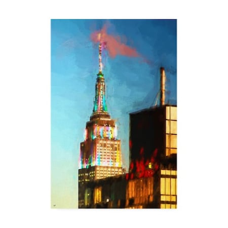 Philippe Hugonnard 'Top Of The Empire State Building' Canvas Art,22x32